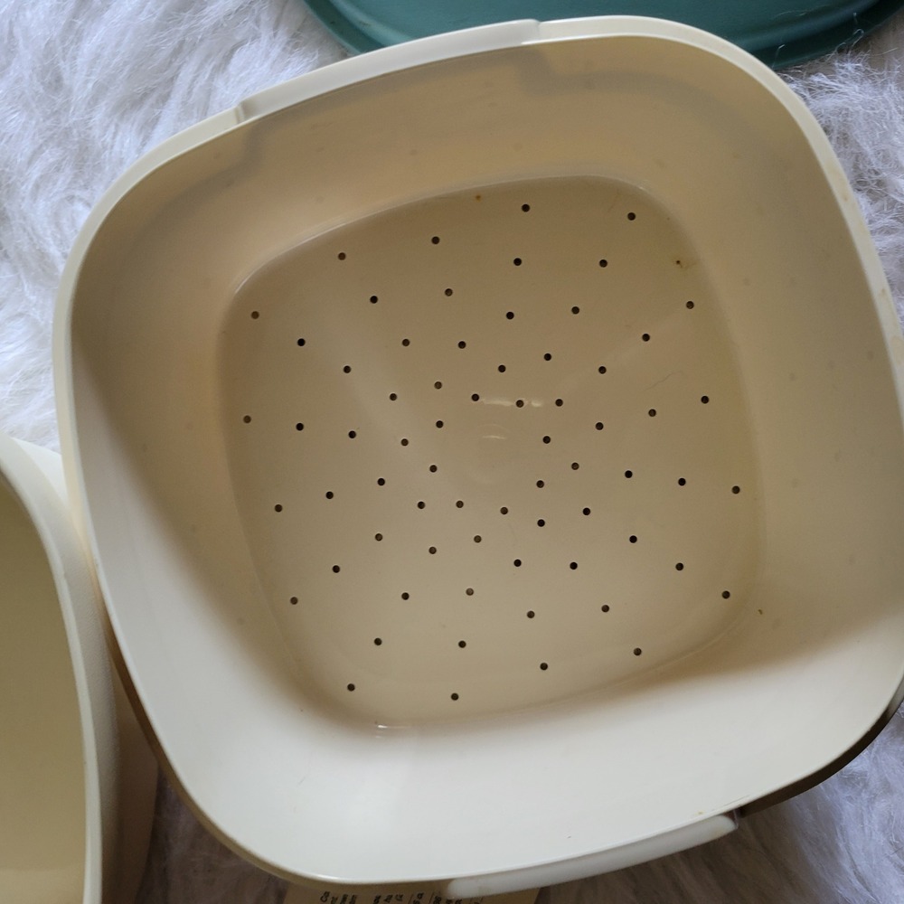 Vintage Tupperware 3 Piece Microwave Steamer Set 888-12 - M‎ - Picture 9 of 12